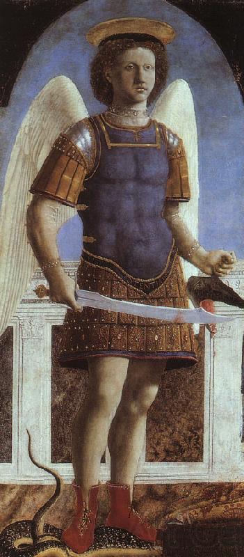 Piero della Francesca St.Michael 02 Germany oil painting art